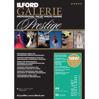 Photo paper for printing - ILFORD GP FINE ART TEXTURED 127CMX30,5M - quick order from manufacturer