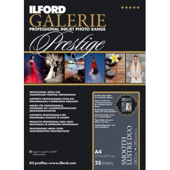 Photo paper for printing - ILFORD GALERIE SEMI GLOSS DUO 250G A3+ 25 SHEETS 2001784 - quick order from manufacturer