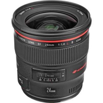 SLR objektyvai - Canon LENS EF24MM F1.4L II USM - быстрый заказ от производителя