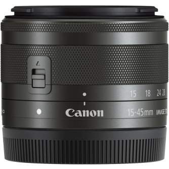 Mirrorless Lenses - Canon LENS EF-M 15-45mm f/3.5-6.3 IS STM BK - quick order from manufacturer