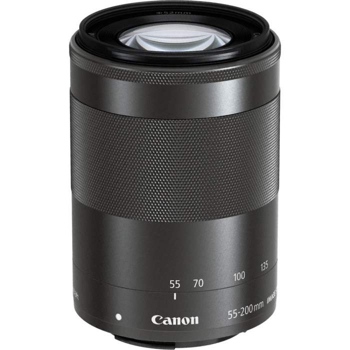 Mirrorless Lenses - Canon LENS EF-M 55-200MM F4.5-6.3 IS STM BK - quick order from manufacturer