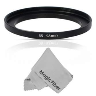 Adapters for filters - Marumi Step-up Ring Lens 55 mm to Accessory 58 mm - quick order from manufacturer