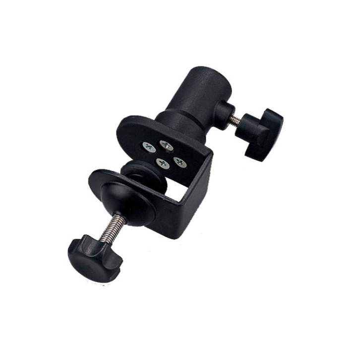 Turētāji - Falcon Eyes Shelf Clamp + Spigot Holder CL-35FL - купить сегодня в магазине и с доставкой