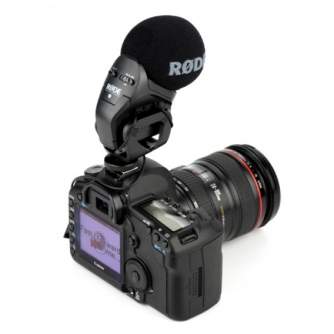 Videokameru mikrofoni - Rode Stereo VideoMic PRO компактный стерео видео микрофон PRO. XY, студийный - быстрый заказ от произво