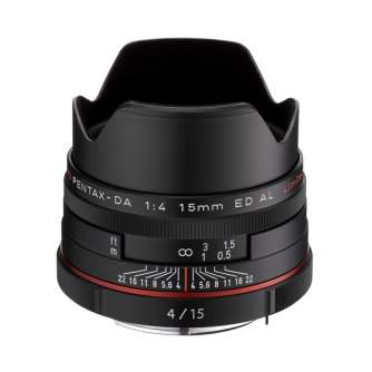 Объективы - Ricoh/Pentax Pentax HD DA 15mm f/4.0 ED AL Lim. Pentax HD DA 15mm f/4.0 ED AL Limited Black - быстрый заказ от произ