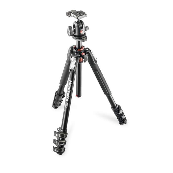 Photo Tripods - Manfrotto 190 ALU 4 SEC KIT BALL HEAD - buy today in store and with delivery