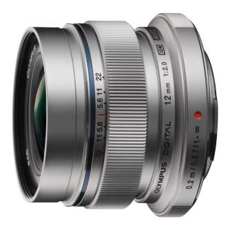 Mirrorless Lenses - Olympus M.ZUIKO DIGITAL ED 12mm 1:2.0 / EW-M1220 silver - quick order from manufacturer