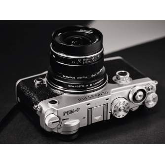 Mirrorless Lenses - Olympus M.ZUIKO DIGITAL ED 12mm 1:2.0 / EW-M1220 silver - quick order from manufacturer