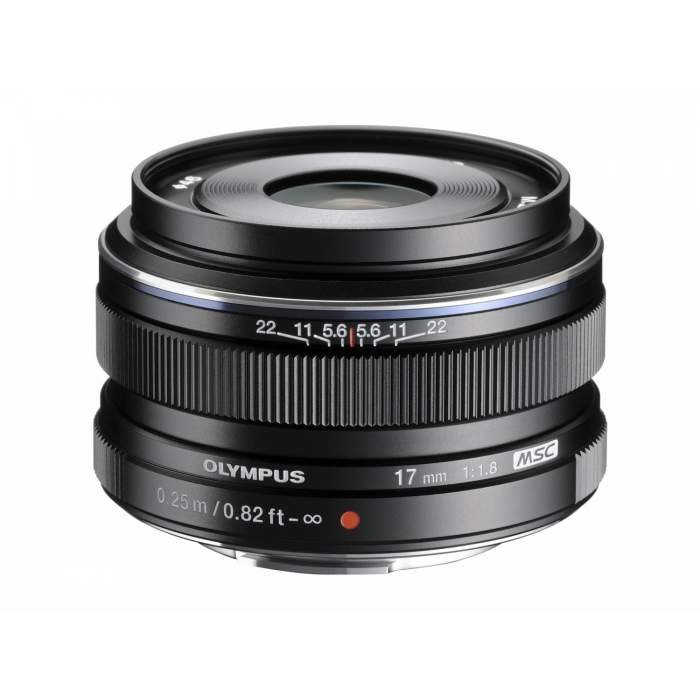 Mirrorless Lenses - Olympus M.ZUIKO DIGITAL 17mm 1:1.8 / EW-M1718 silver - quick order from manufacturer