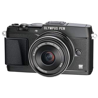 Mirrorless Lenses - Olympus M.ZUIKO DIGITAL 17mm 1:1.8 / EW-M1718 silver - quick order from manufacturer