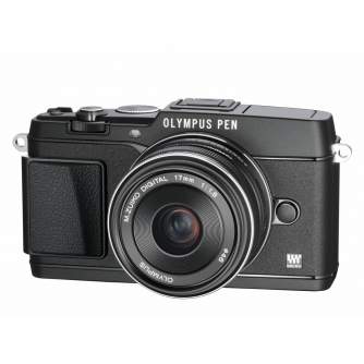 Mirrorless Lenses - Olympus M.ZUIKO DIGITAL 17mm 1:1.8 / EW-M1718 silver - quick order from manufacturer