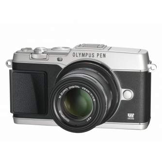 Mirrorless Lenses - Olympus M.ZUIKO DIGITAL 45mm 1:1.8 / ET-M4518 silver - quick order from manufacturer