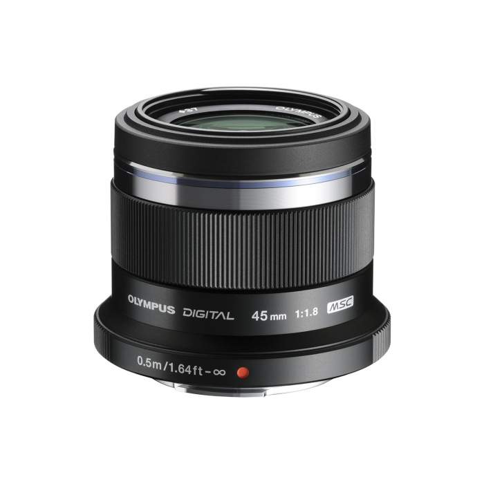 Mirrorless Lenses - Olympus M.ZUIKO DIGITAL 45mm 1:1.8 / ET-M4518 black - quick order from manufacturer