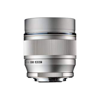 Mirrorless Lenses - Olympus M.ZUIKO DIGITAL ED 75mm 1:1:8 / ET-M7518 silver - quick order from manufacturer