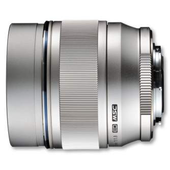 Mirrorless Lenses - Olympus M.ZUIKO DIGITAL ED 75mm 1:1:8 / ET-M7518 silver - quick order from manufacturer