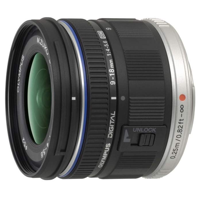 Mirrorless Lenses - Olympus M.ZUIKO DIGITAL ED 9-18mm 1:4.0-5.6 / EZ-M918 black - quick order from manufacturer