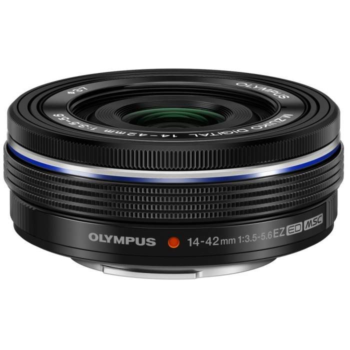 Mirrorless Lenses - Olympus M.ZUIKO DIGITAL 14-42mm 1:3.5-5.6 II R / EZ-M1442 II R black - quick order from manufacturer