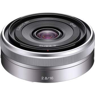 Mirrorless Lenses - Sony E-Mount SEL16F28 16mm f/2.8 Wide-Angle Alpha SEL16F28 - quick order from manufacturer