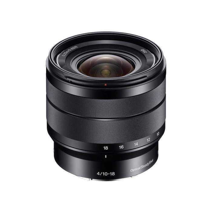 Mirrorless Lenses - Sony E 10-18mm F4 OSS (Black) | (SEL1018) - быстрый заказ от производителя