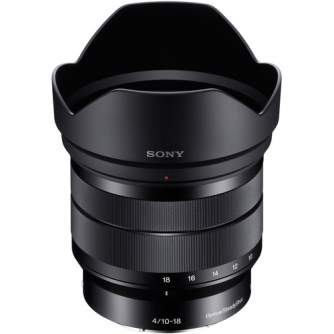 Mirrorless Lenses - Sony E 10-18mm F4 OSS (Black) | (SEL1018) - быстрый заказ от производителя