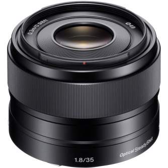 Mirrorless Lenses - Sony E 35mm F1.8 OSS (Black) | (SEL35F18/B) - быстрый заказ от производителя