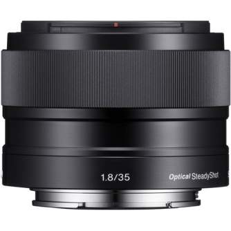 Mirrorless Lenses - Sony E 35mm F1.8 OSS (Black) | (SEL35F18/B) - быстрый заказ от производителя