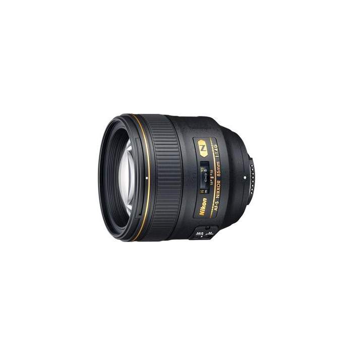 Objektīvi - Nikon 85mm f/1.4G AF-S Nikkor Lens - 77mm Filter - быстрый заказ от производителя