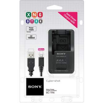 Kameras bateriju lādētāji - Sony BCTRX Battery Charger BCTRX - быстрый заказ от производителя