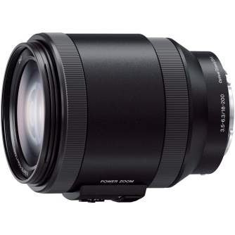 Mirrorless Lenses - Sony E PZ 18-200mm f/3.5-6.3 OSS Lens SELP18200 - quick order from manufacturer