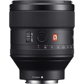 Sony Fe 85mm F/1.4 Gm Lens Sel85f14gm