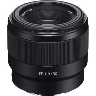 Mirrorless Lenses - Sony FE 50mm F1.8 (Black) (SEL50F18F) - quick order from manufacturer