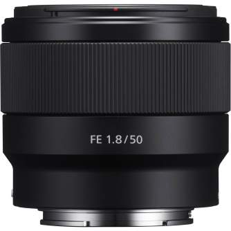 Mirrorless Lenses - Sony FE 50mm F1.8 (Black) | (SEL50F18F) - быстрый заказ от производителя