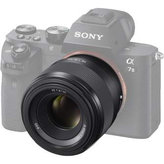 Mirrorless Lenses - Sony FE 50mm F1.8 (Black) | (SEL50F18F) - быстрый заказ от производителя