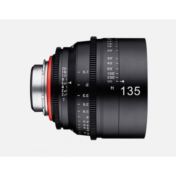 CINEMA Video Lenses - Samyang Xeen 135mm T2.2 FF Cine Nikon mount - quick order from manufacturer