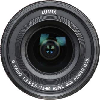 Mirrorless Lenses - Panasonic LUMIX G Vario 12-60mm f/3.5-5.6 Asph. Power O.I.S (H-FS12060) - quick order from manufacturer