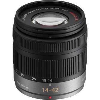 MIRRORLESS Objektīvi - PANASONIC LENS G X PZ VARIO 14-42MM BLACK - ātri pasūtīt no ražotāja