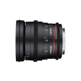 CINEMA Video objektīvi - SAMYANG 20MM T1.9 ED AS UMC SONY FE F1313506101 - быстрый заказ от производителя