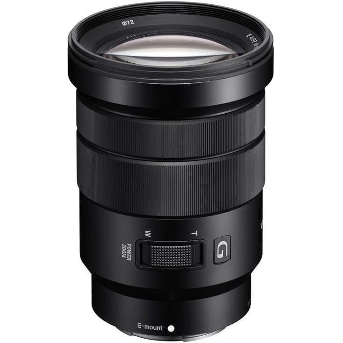 Mirrorless Lenses - Sony E PZ 18-105mm F4 G OSS (Black) | (SELP18105G/B) - quick order from manufacturer