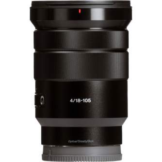 Mirrorless Lenses - Sony E PZ 18-105mm F4 G OSS (Black) | (SELP18105G/B) - быстрый заказ от производителя