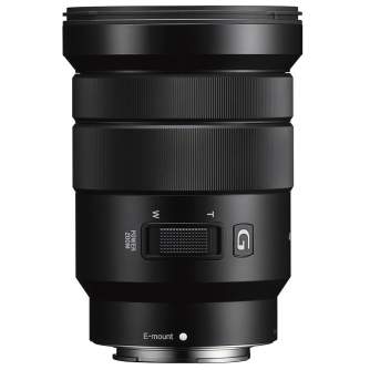 Mirrorless Lenses - Sony E PZ 18-105mm F4 G OSS (Black) | (SELP18105G/B) - quick order from manufacturer