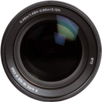 Mirrorless Lenses - Sony E PZ 18-105mm F4 G OSS (Black) | (SELP18105G/B) - quick order from manufacturer