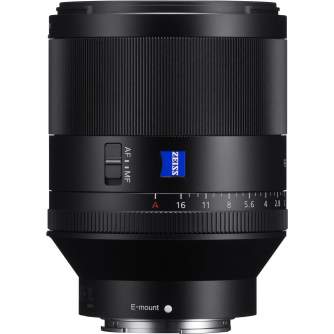 Objektīvi bezspoguļa kamerām - Sony Planar T* FE 50mm f/1.4 ZA Lens SEL50F14Z - ātri pasūtīt no ražotāja