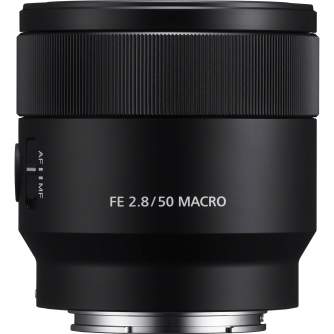 Mirrorless Lenses - Sony FE 50mm f/2.8 Macro Lens SEL50M28V - быстрый заказ от производителя