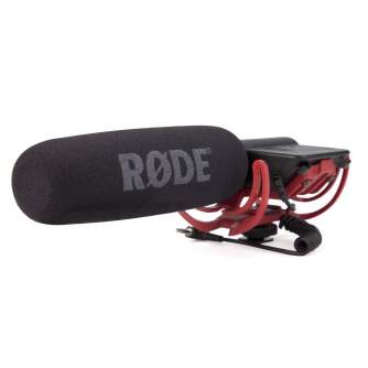 Videokameru mikrofoni - Rode VideoMic Rycote superkardioidālais kameras mikrofons - perc šodien veikalā un ar piegādi