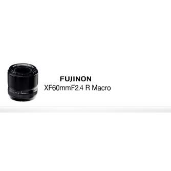 Mirrorless Lenses - FUJIFILM Lens Fujinon XF-60mm F2.4 R Macro - quick order from manufacturer