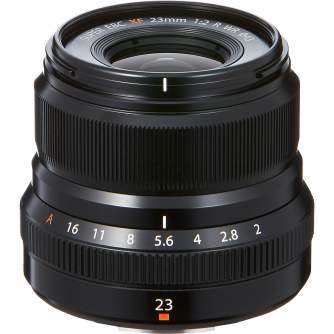 Mirrorless Lenses - Fujifilm Lens Fujinon XF23mm F2 R WR Black - быстрый заказ от производителя