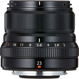 Mirrorless Lenses - Fujifilm Lens Fujinon XF23mm F2 R WR Black - быстрый заказ от производителя