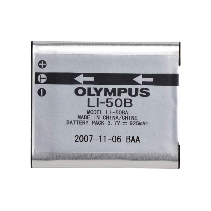 Батареи для камер - Olympus LI-50B Lithium Ion rechargeable Battery for SP-800/810/720/620UZ, XZ-1, XZ-10, SZ-Series, SH-25MR, S