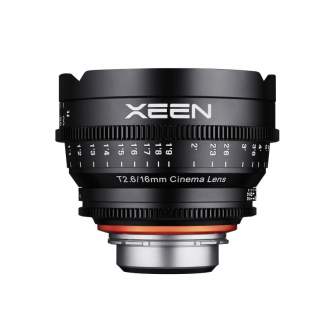 CINEMA Video objektīvi - SAMYANG XEEN 16MM T2.6 FF CINE CANON - быстрый заказ от производителя