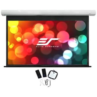 Projektori un ekrāni - Elite Screens Saker 169 Electric Projection Screen 135-inch SK135XHW-E6 - быстрый заказ от производителя